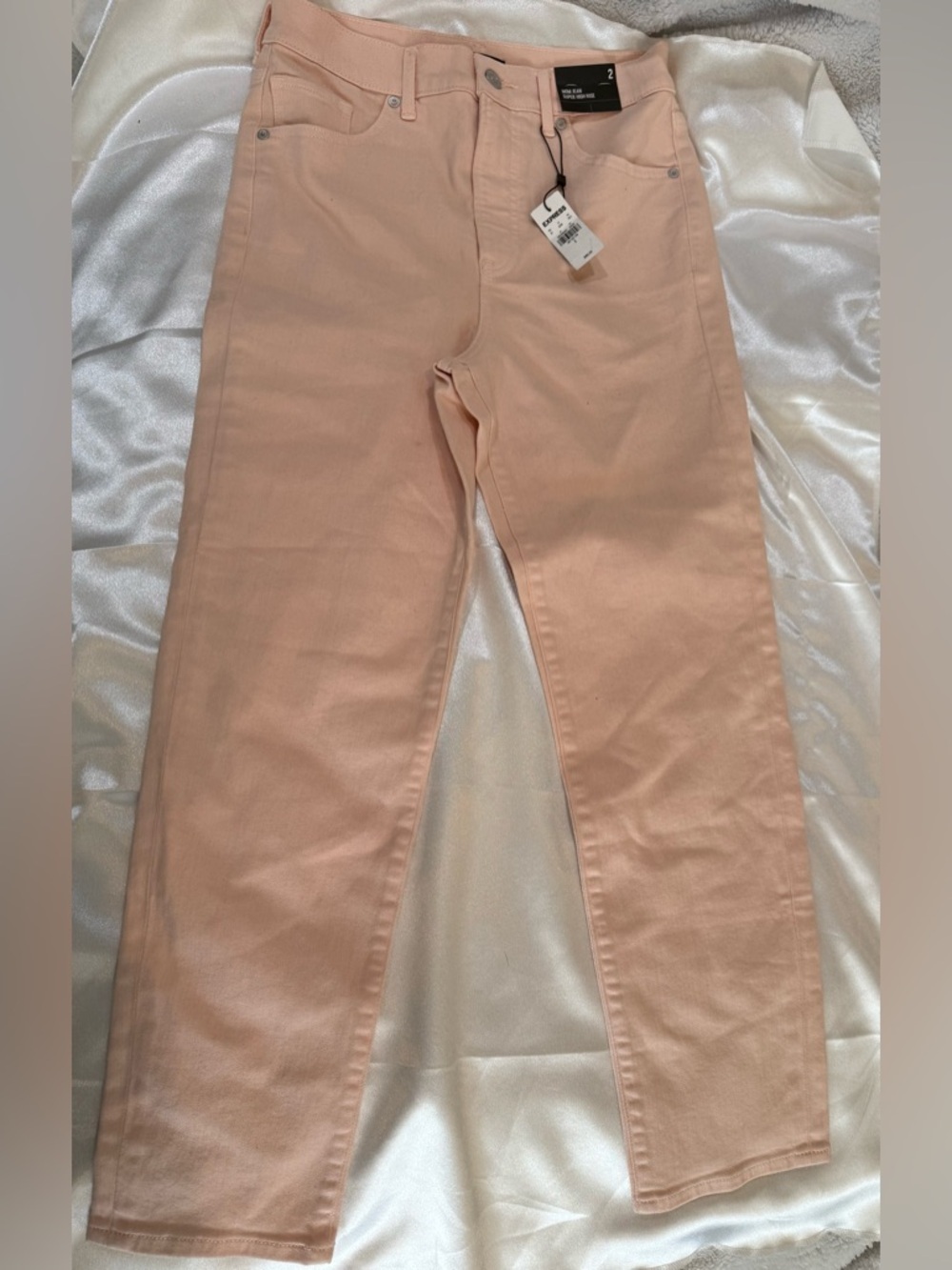 Women’s High-Rise Pink Jeans